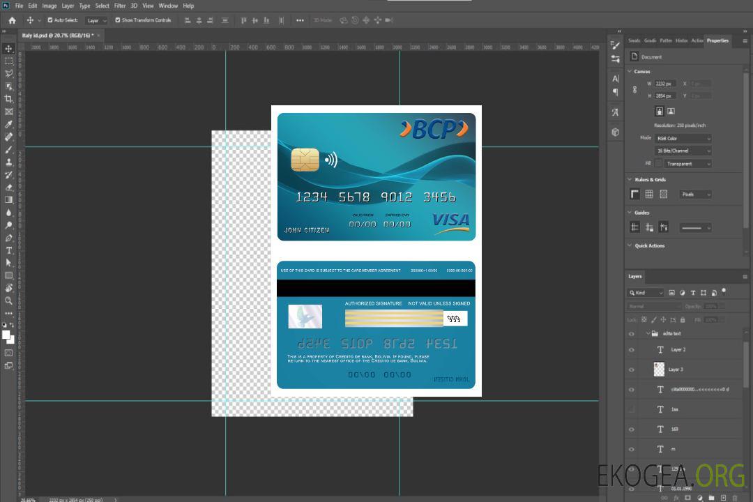 Carte visa bancaire Bolovia Credito template Carte visa bancaire Bolovia Credito template